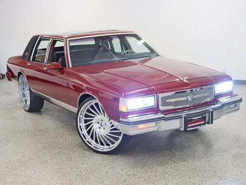 1984 Chevrolet Caprice Classic Custom Built LS Motor Sounds 26in Forgiato's with Steering Wheel Custom Leather Loaded