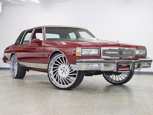 1984 Chevrolet Caprice Classic Custom Built LS Motor Sounds 26in Forgiato's with Steering Wheel Custom Leather Loaded