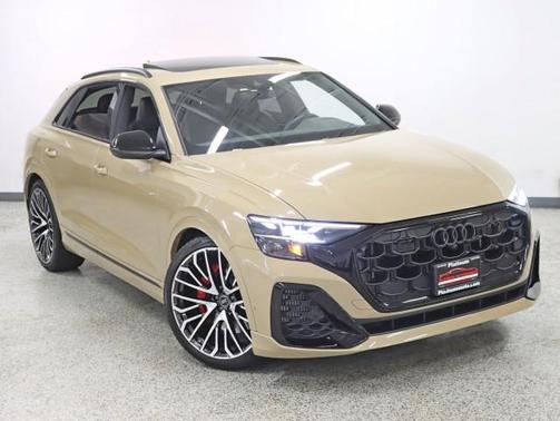 Sakhir Gold Metallic 2025 Audi SQ8 4.0T Premium Plus