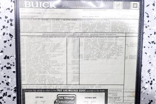1987 Buick Regal Base