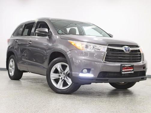 Predawn Gray Mica 2014 Toyota Highlander Hybrid Limited