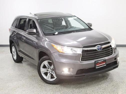 Predawn Gray Mica 2014 Toyota Highlander Hybrid Limited
