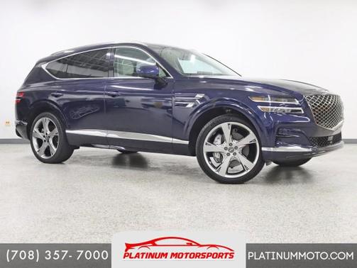 Adriatic Blue 2021 Genesis GV80 3.5T