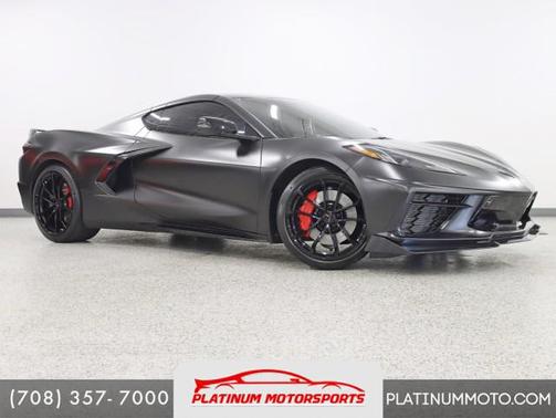 Black 2020 Chevrolet Corvette Stingray w/3LT