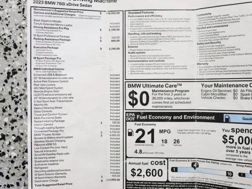 2023 BMW 760 i xDrive