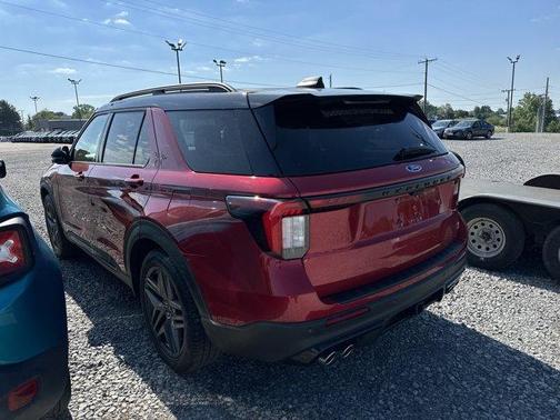 Rapid Red Metallic Tinted Clearcoat 2025 Ford Explorer ST