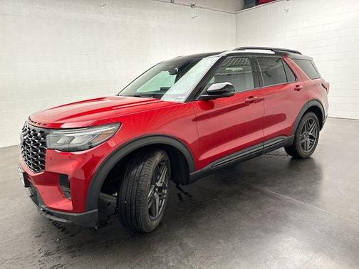 Rapid Red Metallic Tinted Clearcoat 2025 Ford Explorer ST
