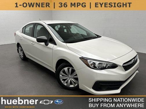 Crystal White Pearl 2023 Subaru Impreza Base