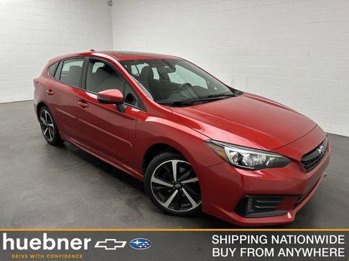 Lithium Red Pearl 2022 Subaru Impreza Sport