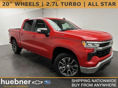 Red 2024 Chevrolet Silverado 1500 LT