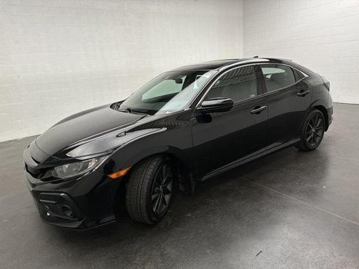 Crystal Black Pearl 2021 Honda Civic EX