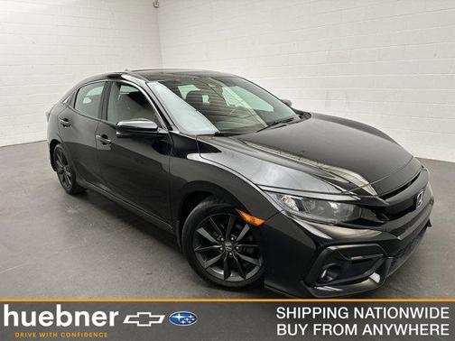 Crystal Black Pearl 2021 Honda Civic EX