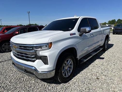 Summit White 2025 Chevrolet Silverado 1500 LTZ