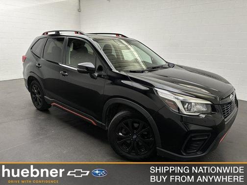 Crystal Black Silica 2019 Subaru Forester Sport