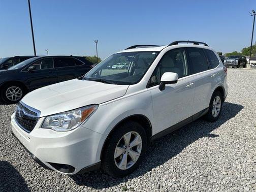 Satin White Pearl 2015 Subaru Forester 2.5i Premium