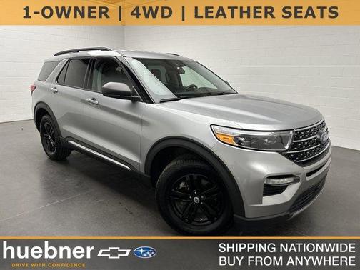 Iconic Silver Metallic 2023 Ford Explorer XLT
