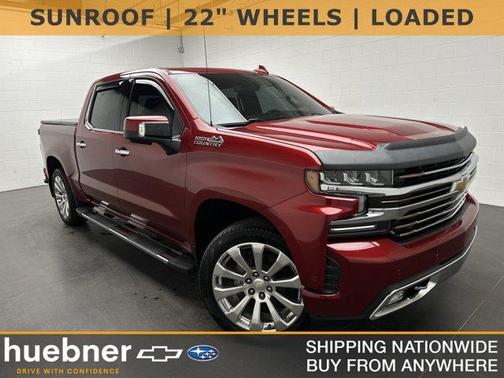 Cajun Red Tintcoat 2019 Chevrolet Silverado 1500 High Country