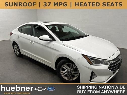 Quartz White Pearl 2019 Hyundai ELANTRA Value Edition