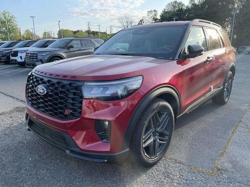 Rapid Red Metallic Tinted Clearcoat 2026 Ford Explorer ST
