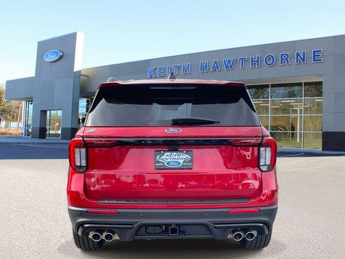 Rapid Red Metallic Tinted Clearcoat 2026 Ford Explorer ST