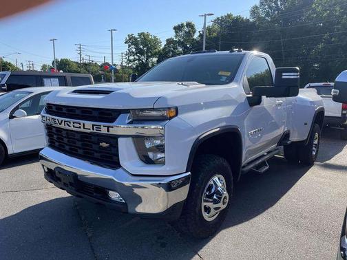 Summit White 2021 Chevrolet Silverado 3500 LT
