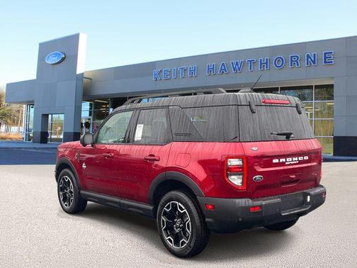 Ruby Red Metallic Tinted Clearcoat 2025 Ford Bronco Sport Outer Banks