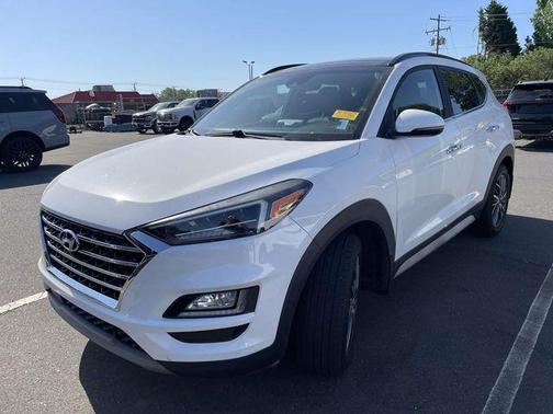 Cream White 2020 Hyundai TUCSON Ultimate