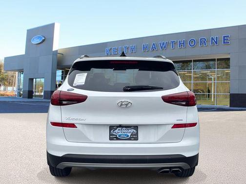 Cream White 2020 Hyundai TUCSON Ultimate