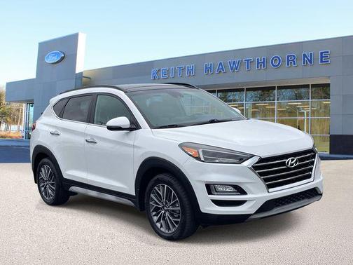 Cream White 2020 Hyundai TUCSON Ultimate
