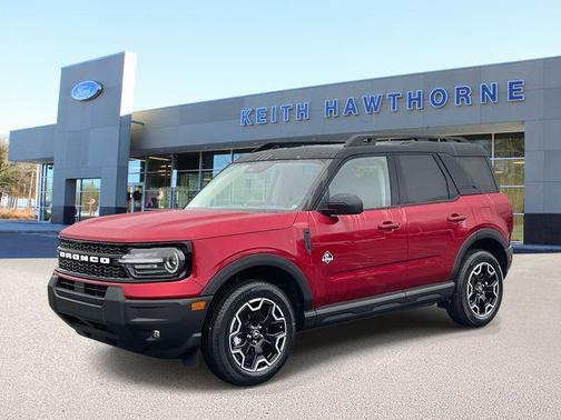 Ruby Red Metallic Tinted Clearcoat 2025 Ford Bronco Sport Outer Banks