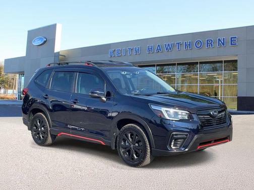 Dark Blue Pearl 2021 Subaru Forester Sport