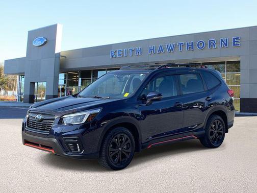 Dark Blue Pearl 2021 Subaru Forester Sport