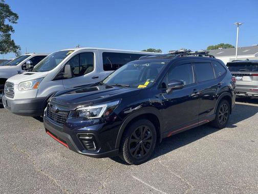 Dark Blue Pearl 2021 Subaru Forester Sport