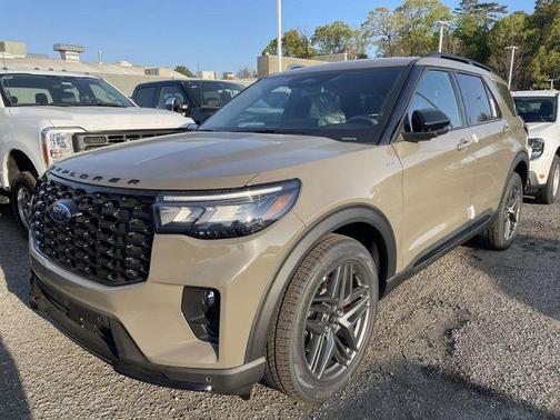 Gray 2026 Ford Explorer ST-Line