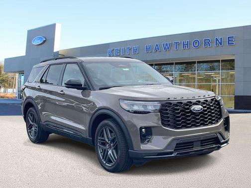 Gray 2026 Ford Explorer ST-Line