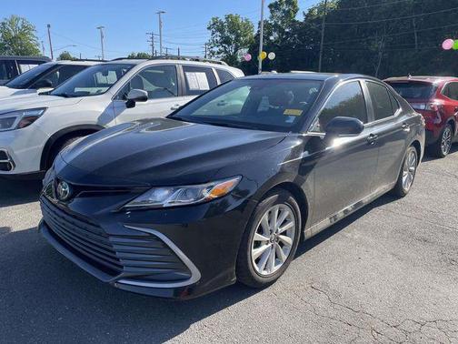 Midnight Black Metallic 2023 Toyota Camry LE