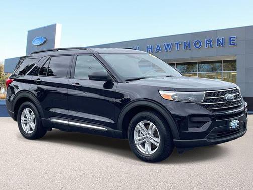 Agate Black Metallic 2020 Ford Explorer XLT