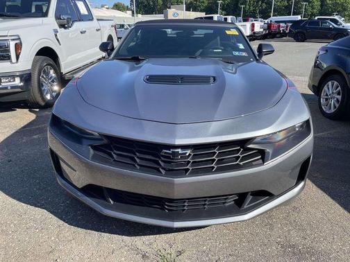 Satin Steel Metallic 2022 Chevrolet Camaro RWD Convertible LT1
