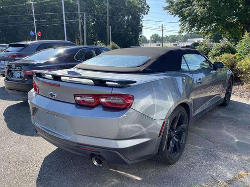 Satin Steel Metallic 2022 Chevrolet Camaro RWD Convertible LT1