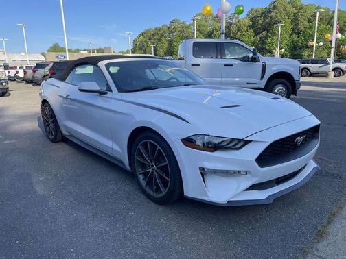 Oxford White 2019 Ford Mustang EcoBoost Premium