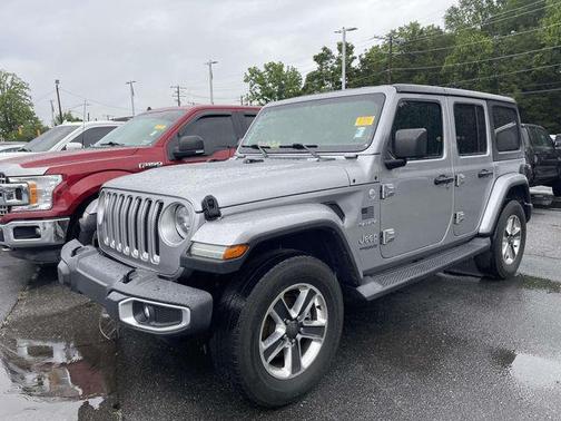 Billet Silver Metallic Clearcoat 2018 Jeep Wrangler Unlimited Sahara