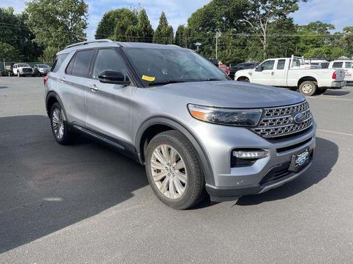 Iconic Silver Metallic 2020 Ford Explorer Limited
