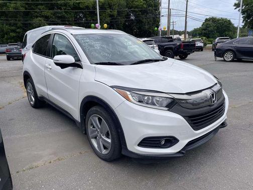 Platinum White Pearl 2019 Honda HR-V EX
