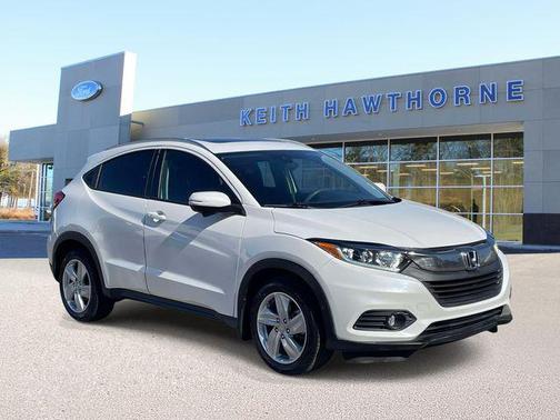 Platinum White Pearl 2019 Honda HR-V EX