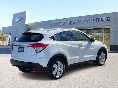 Platinum White Pearl 2019 Honda HR-V EX