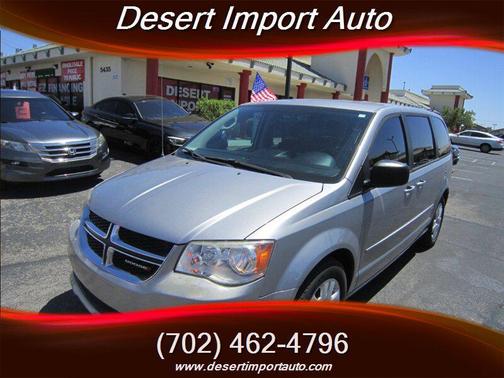 Billet Silver Metallic Clearcoat 2014 Dodge Grand Caravan AVP/SE