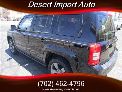 Black Clearcoat 2015 Jeep Patriot High Altitude Edition