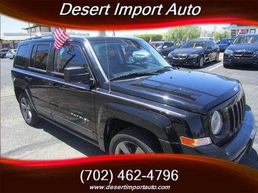 Black Clearcoat 2015 Jeep Patriot High Altitude Edition