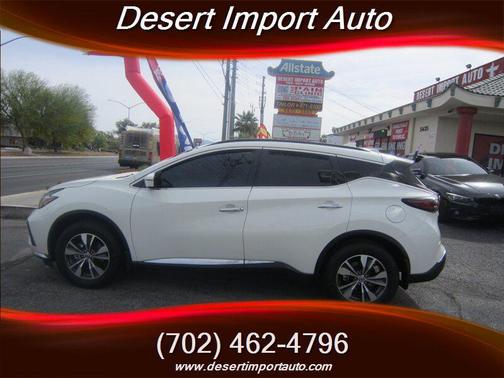 Pearl White Tricoat 2020 Nissan Murano SV FWD