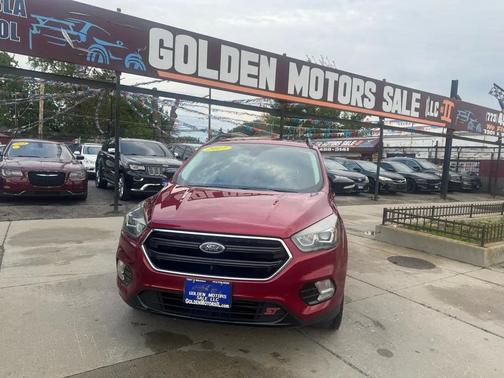 Red 2017 Ford Escape Titanium